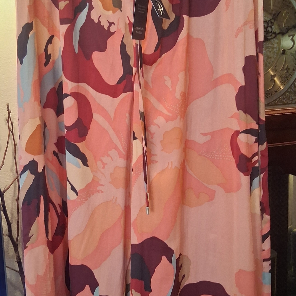 Floral Pink Maxi Skirt